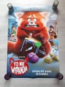 Plakat kinowy z filmu bajki To nie wypanda Disney