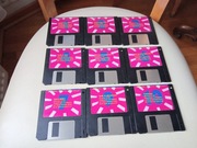 Dyskietki Amiga oryginalne