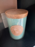 Eco candle ocean waves