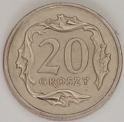 20 gr groszy 1992 r. 
