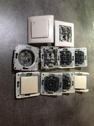 Zestaw osprzętu Schneider, Legrand, KOS | Okazja na budowę/garaż