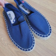 Espadryle big star nowe 37 23.5 granatowe