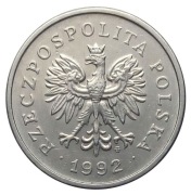 1 ZŁOTY ROK 1992 >>> STAN BARDZO DOBRY