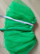 Spódniczka tutu żabka ogonek zielona