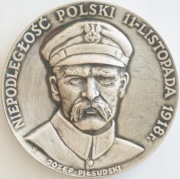 Medal Józef PIŁSUSKI. Czytaj opis.