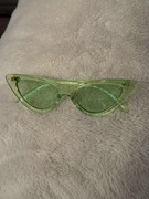 Okulary neonowe zielone