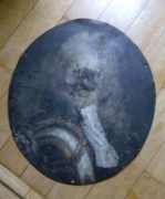 Portret epitafijny na blasze miedzianej Ip XVIII w