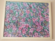 Własnoręcznie malowane obrazy na płótnie akryl.Galeria Rene .Motyle