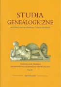 Studia Genealogiczne Tom II