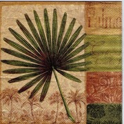 serwetka decoupage palma