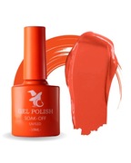 Lakier Hybrydowy do paznokci 10 ml UV/LED Pomarańcz Mandarynkowy TPO free