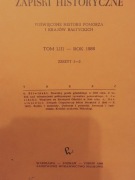 Zapiski Historyczne rok 1988 zeszyty nr 1-4