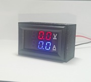 Obudowa miernika panelowego, PETG Carbon Look.