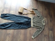 Spodnie skórzane damskie