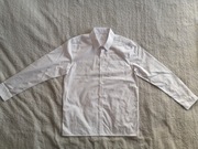 Biała elegancka wizytowa koszula z długim rękawem Next School 140 jak nowa