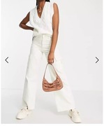 Spodnie Bershka cargo z szerokimi nogawkami  r.44