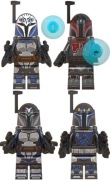 Zestaw Figurek Mandalorian | 4 Figurki | Bo Katan | Klocki Star Wars