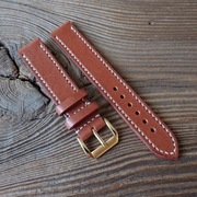 Pasek do zegarka 18 mm ręcznie robiony skóra