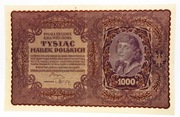 Polska 1000  Marek 1919 , oryginał  100 % 