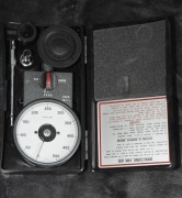 Stary obrotomierz/ tachometr Smith ATH7 z oryginalnym pudełkiem i akcesor.