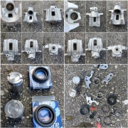 Zaciski tył audi A4B5 części wypiaskowane