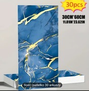 Wodoodporne naklejki Ścienne 30szt samoprzylepne 29.97cm x 59.94cm Winylowe