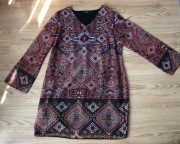 Sukienka wzór,boho, na codzień Bodyflirt