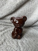 Figurka ceramiczna Miś PRL 14 cm