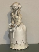 Figurka Ceramiczna 35 cm ÉVA KOVÁCS 1970-89