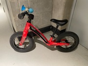 Rowerek Biegowy Karbon Biegówka 12 First Czerwony