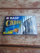 Nowa kaseta magnetofonowa w folii BASF CHROME 90 TYP ll