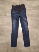 Spodnie, jeansy ciążowe H&M rozm. XS 34