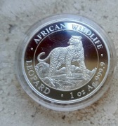 Srebrna moneta LEOPARD 2022 SOMALIA