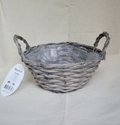  Koszyk wiklinowy osłonka wierzbowa Ø23 x 9,5 cm