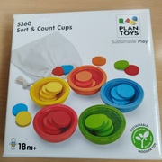 Sort&Count Cups Sortowanie i liczenie kubeczki