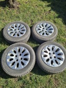 Opony zimowe z felgami aluminium 