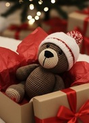 Pluszowy Miś ręcznie robiony Handmade