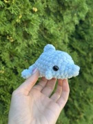 Ręcznie robiony delfin - 12 cm