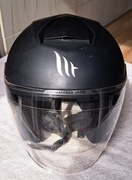 KASK MOTOCYKLOWY MT HELMETS CZARNY MAT