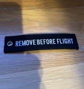 haftowany brelok black