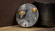 STEAMPUNK 3 Oz Silver Coin 20$ Cook Islands 2020