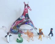 Kolekcja Zwierzątek Murano  Val Saint Lambert Vintage 