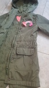 Parka dziewczynka rozmiar 98