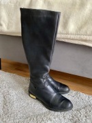 Kozaki skóra naturalna oficerki rozmiar 39