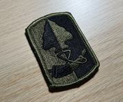 Naszywka - US Army - 187th Infantry Brigade (OD Subdued)
