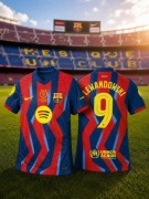 Koszulka FC Barcelona Lewandowski nowa