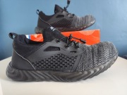 Nowe Lekkie Wygodne Przewiewne Buty BHP robocze rozmiar 43 - 27cm szare