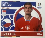 NAKLEJKI UEFA EURO 2024 - CZE 19 Patrik Schick
