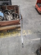 Siłownik hydrauliczny, 600mm skok, 45mm średnica , 20mm średnica tłoka 