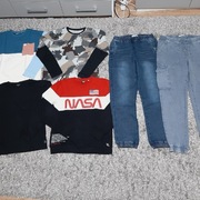 RESERVED C&A bluza spodnie bluzka NASA  6 sztuk  rozm. 170 idealne
